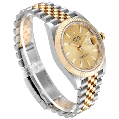 rolex datejust 41 steel and yellow gold price|rolex datejust 41mm price.